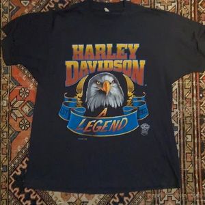 super rare vintage harley davidson tee
